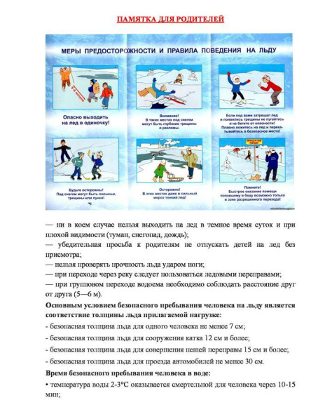 Безопасность на воде.